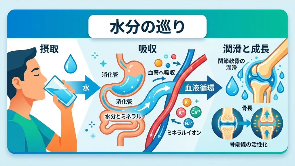 水分の巡りと体内水分のコントロール機能