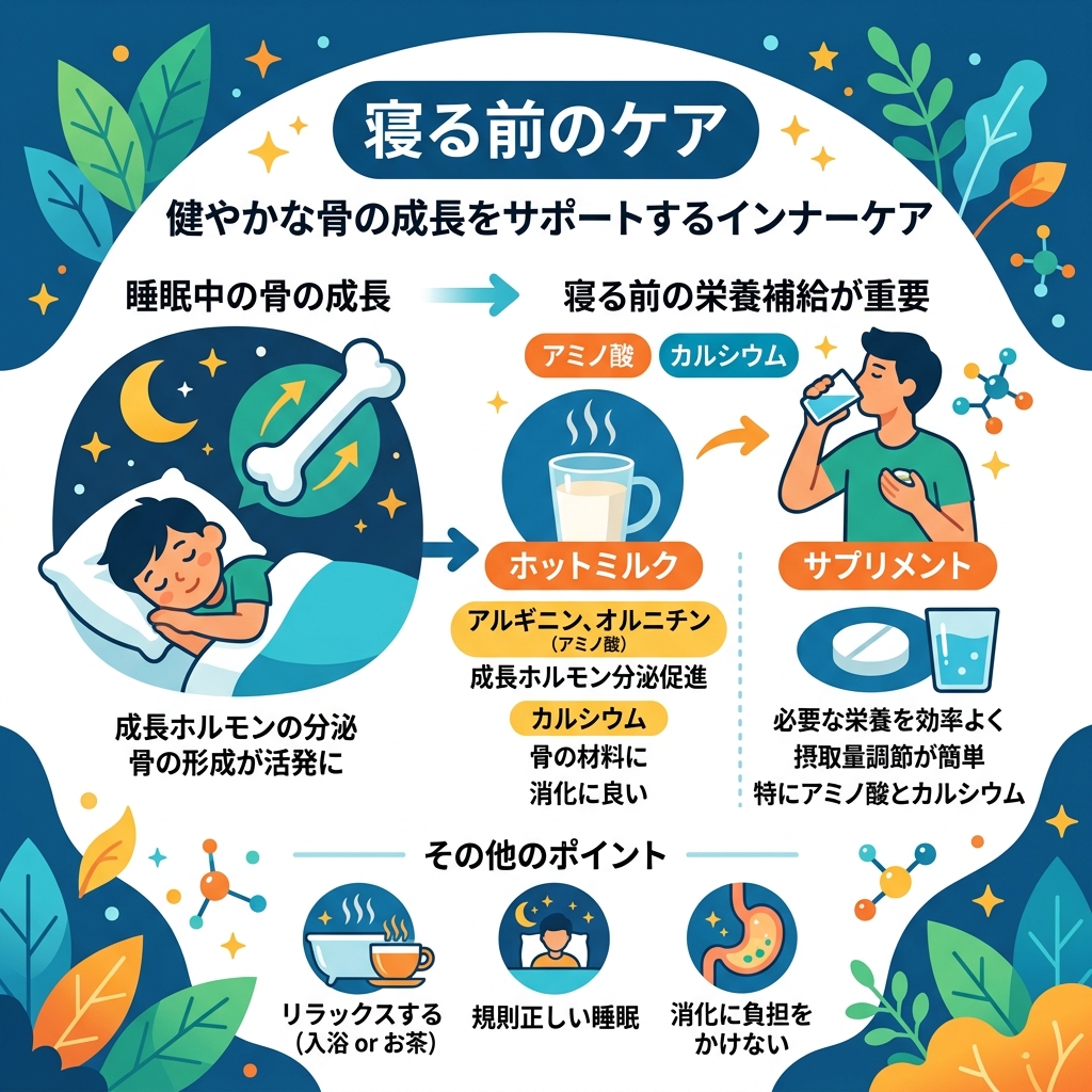 寝る前のインナーケア